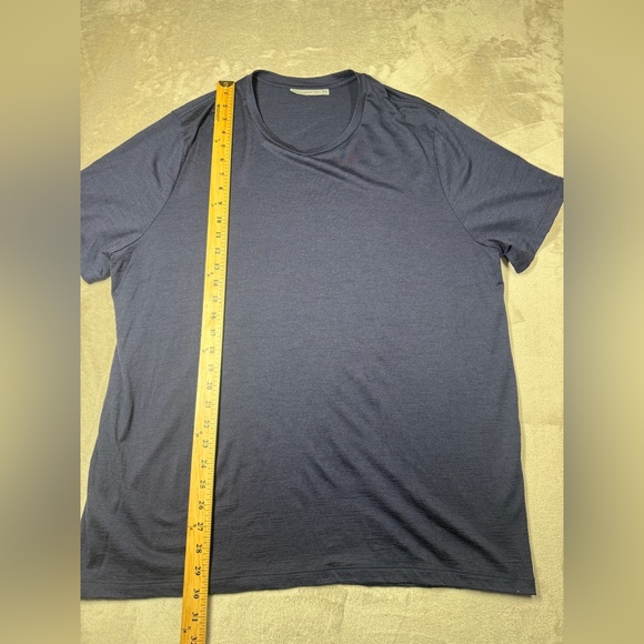 Icebreaker Men’s Navy Blue Crewneck Short Sleeve T-Shirt Size XL - Picture 5 of 13